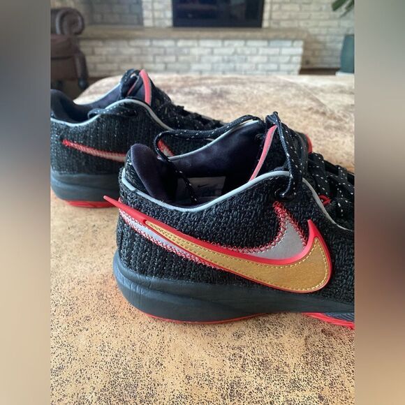 Nike Lebron xx20 trinity miami heat. Black Red. - Picture 2 of 11
